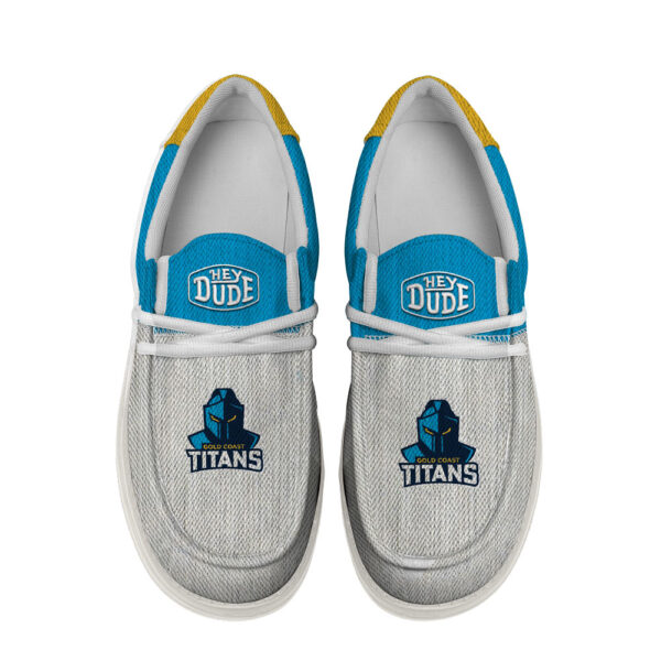 Tubopro Gold Coast Titans Personalized Hey Dude Shoes For Men And Women - Image 4