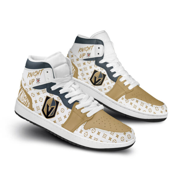 Tubopro Golden Knights AJ1 High Sneakers Shoes For Men And Women