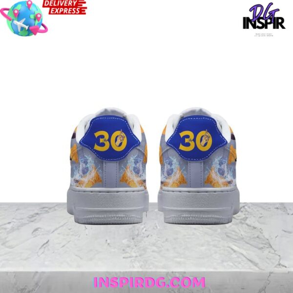 Tubopro Golden State Warriors Air Low-Top Sneakers Shoes For Men And Women - Image 3