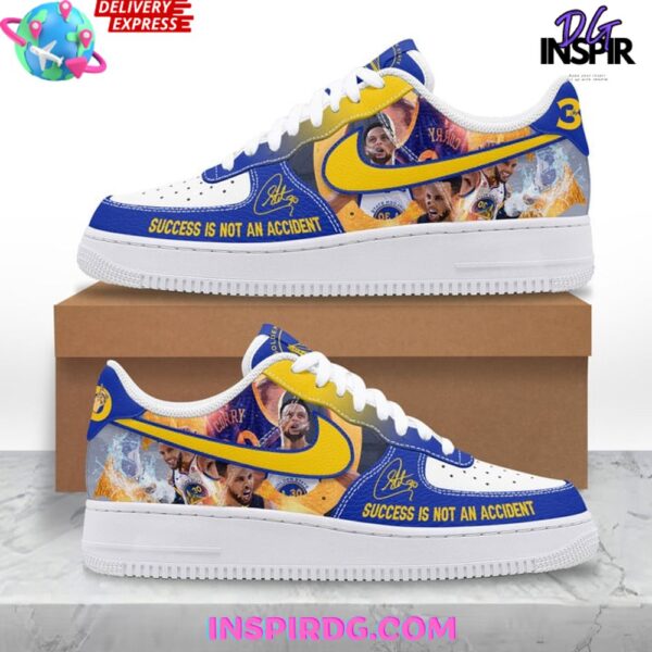 Tubopro Golden State Warriors Air Low-Top Sneakers Shoes For Men And Women - Image 2