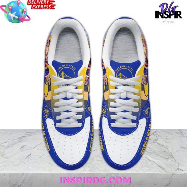 Tubopro Golden State Warriors Air Low-Top Sneakers Shoes For Men And Women - Image 4