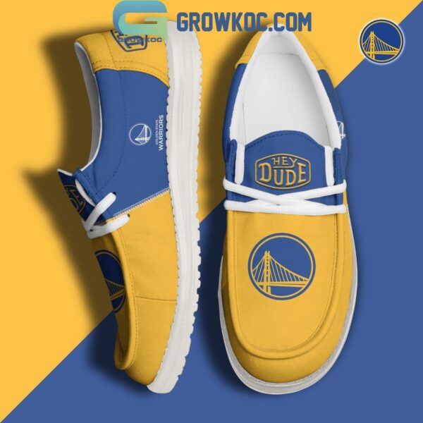Tubopro Golden State Warriors Personalized Hey Dude Shoes For Men And Women