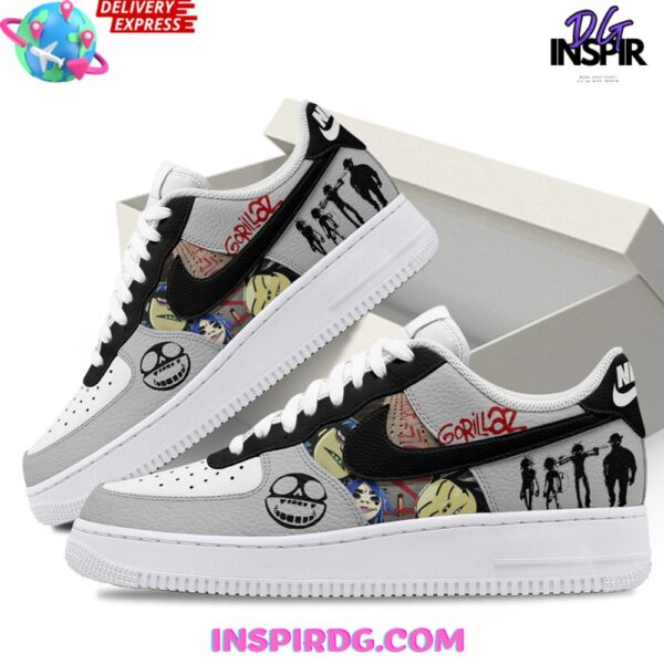 Tubopro Gorillaz Air Low-Top Sneakers Shoes For Men And Women - Image 2