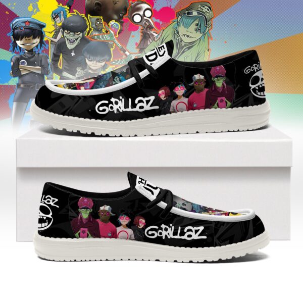 Tubopro Gorillaz Personalized Hey Dude Shoes For Men And Women