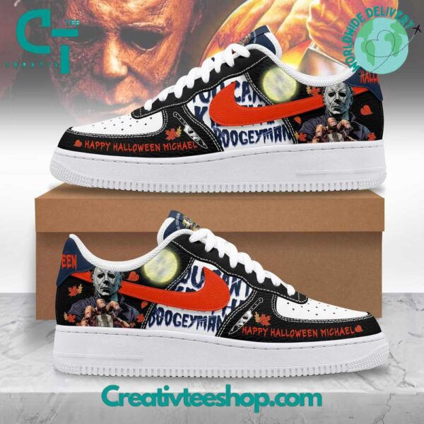 Tubopro Grandfather of Slashers Happy Halloween Air Low-Top Sneakers Shoes For Men And Women