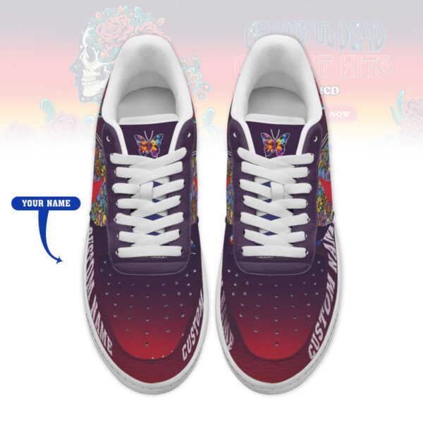 Tubopro Grateful Dead Air Low-Top Sneakers Shoes For Men And Women - Image 3