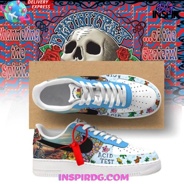 Tubopro Grateful Dead Air Low-Top Sneakers Shoes For Men And Women