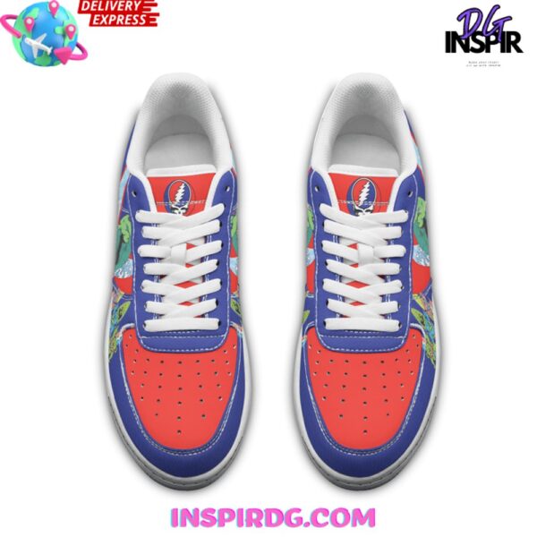 Tubopro Grateful Dead Air Low-Top Sneakers Shoes For Men And Women - Image 4