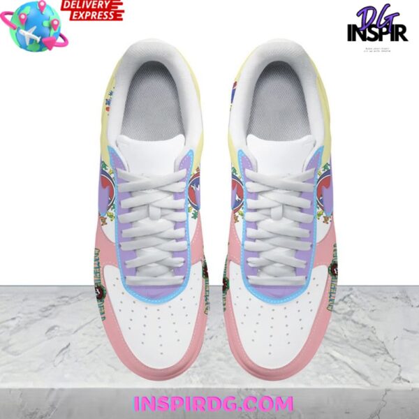 Tubopro Grateful Dead Air Low-Top Sneakers Shoes For Men And Women - Image 4