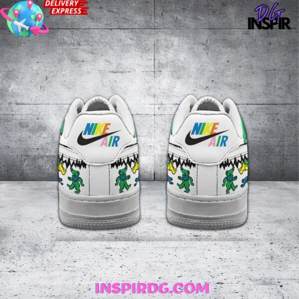 Tubopro Grateful Dead Air Low-Top Sneakers Shoes For Men And Women - Image 3