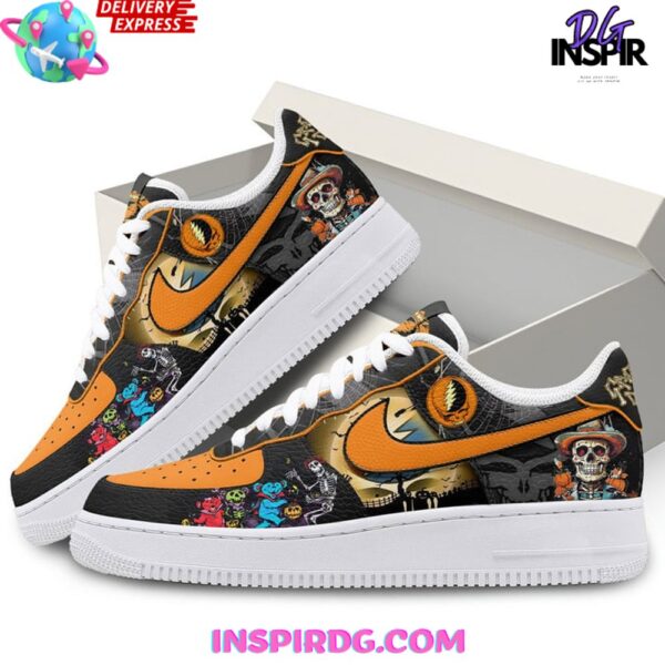Tubopro Grateful Dead Air Low-Top Sneakers Shoes For Men And Women - Image 2