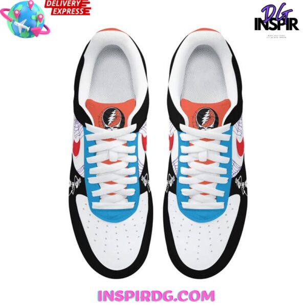 Tubopro Grateful Dead Air Low-Top Sneakers Shoes For Men And Women - Image 4