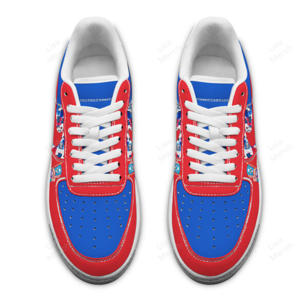 Tubopro Grateful Dead Air Low-Top Sneakers Shoes For Men And Women - Image 3