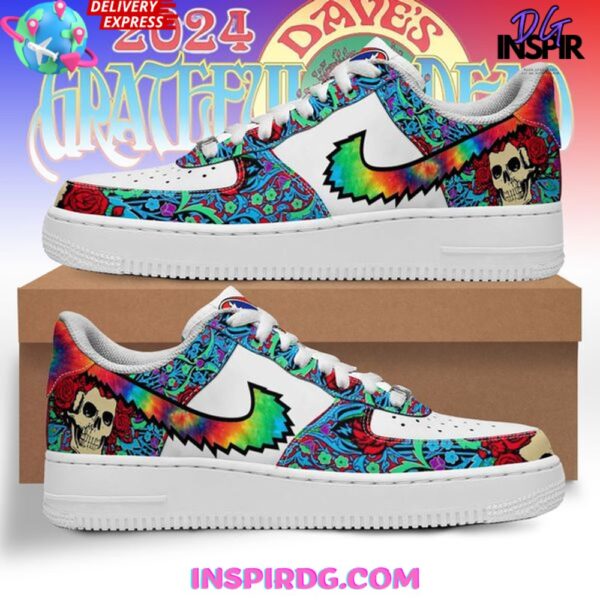 Tubopro Grateful Dead Air Low-Top Sneakers Shoes For Men And Women