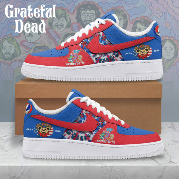 Tubopro Grateful Dead Air Low-Top Sneakers Shoes For Men And Women