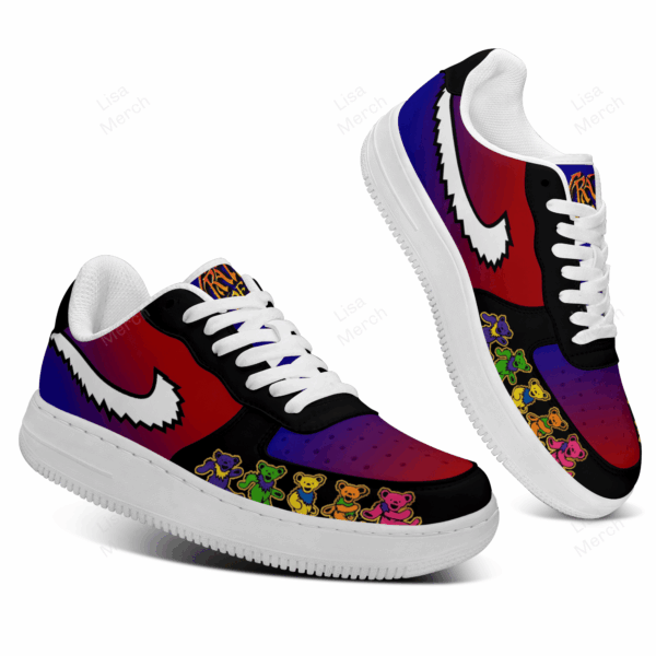 Tubopro Grateful Dead Air Low-Top Sneakers Shoes For Men And Women - Image 2