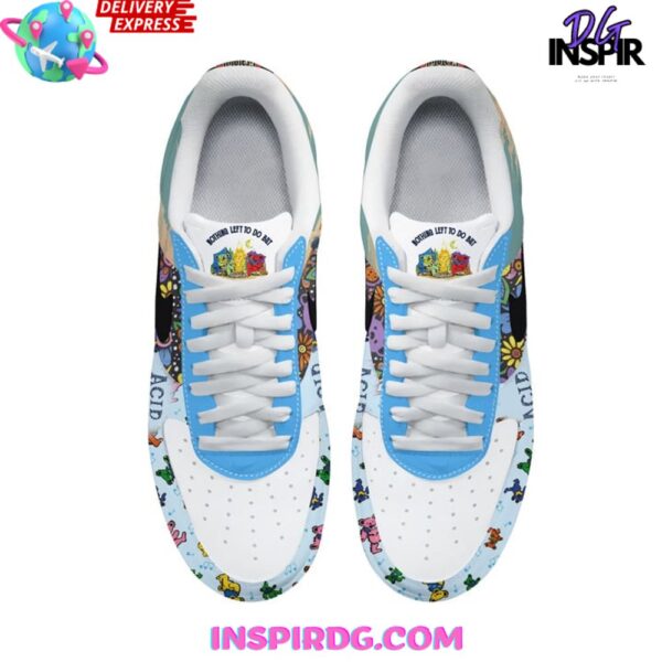 Tubopro Grateful Dead Air Low-Top Sneakers Shoes For Men And Women - Image 4