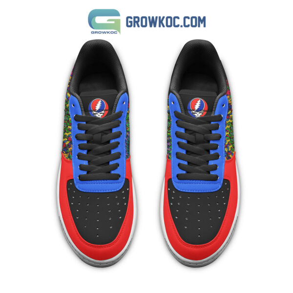 Tubopro Grateful Dead Air Low-Top Sneakers Shoes For Men And Women - Image 2