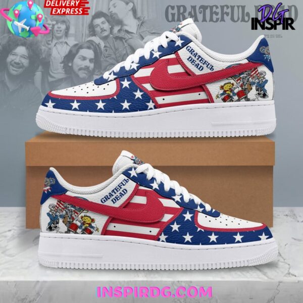 Tubopro Grateful Dead Air Low-Top Sneakers Shoes For Men And Women