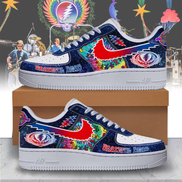 Tubopro Grateful Dead Air Low-Top Sneakers Shoes For Men And Women