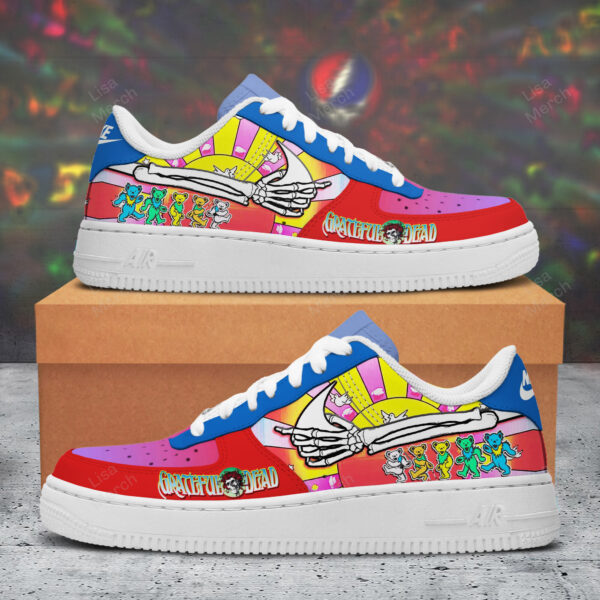 Tubopro Grateful Dead Air Low-Top Sneakers Shoes For Men And Women