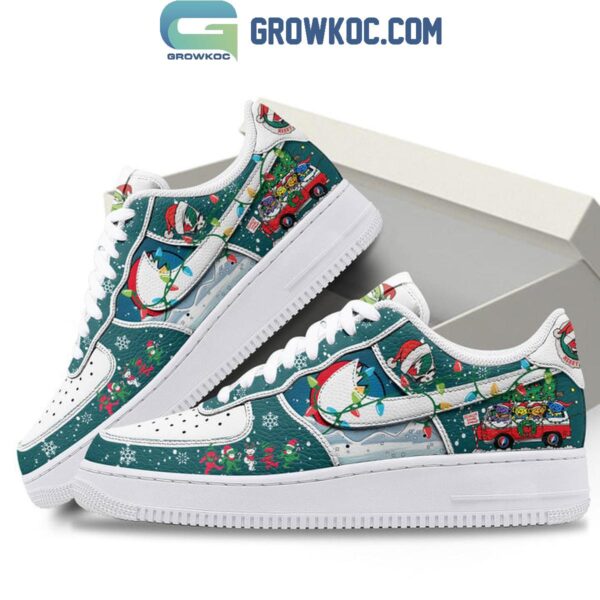 Tubopro Grateful Dead Air Low-Top Sneakers Shoes For Men And Women - Image 2