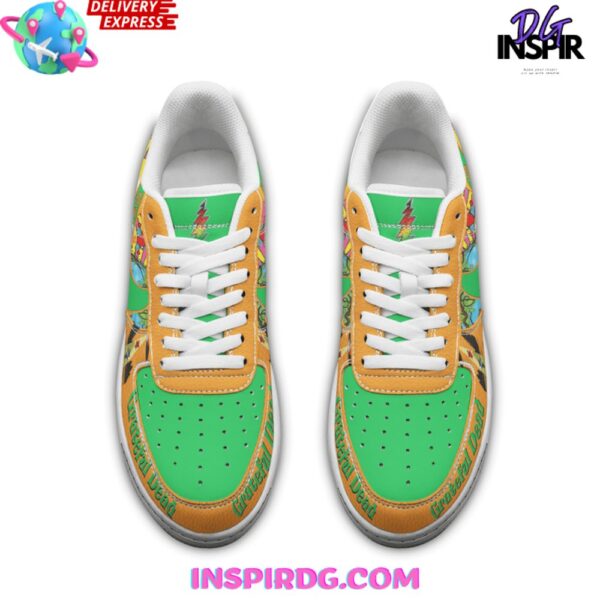 Tubopro Grateful Dead Air Low-Top Sneakers Shoes For Men And Women - Image 2