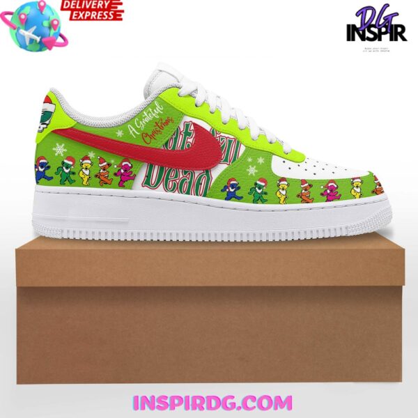 Tubopro Grateful Dead Air Low-Top Sneakers Shoes For Men And Women - Image 3