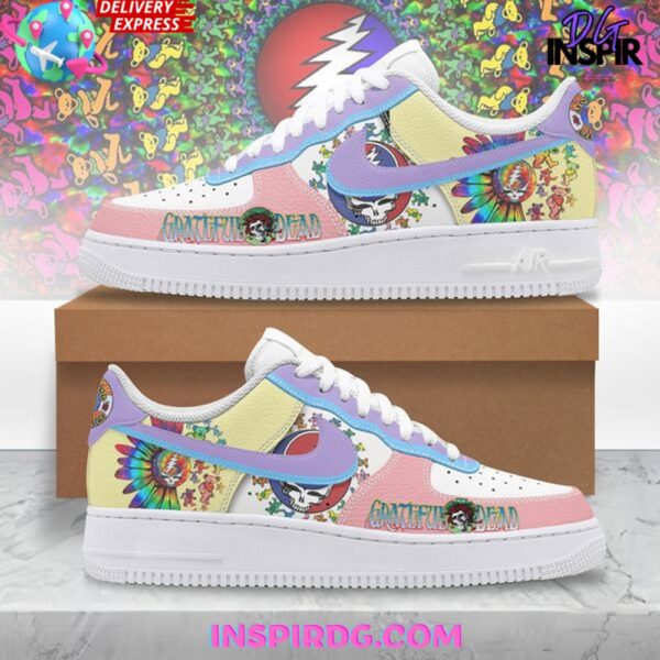Tubopro Grateful Dead Air Low-Top Sneakers Shoes For Men And Women