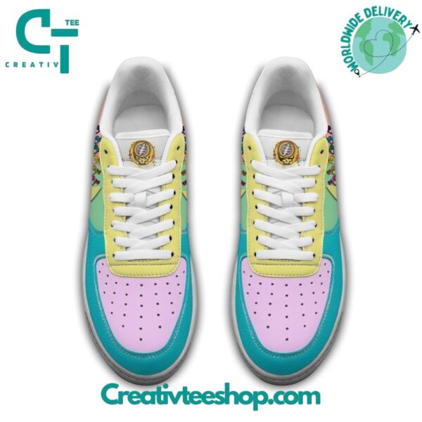 Tubopro Grateful Dead Air Low-Top Sneakers Shoes For Men And Women - Image 3