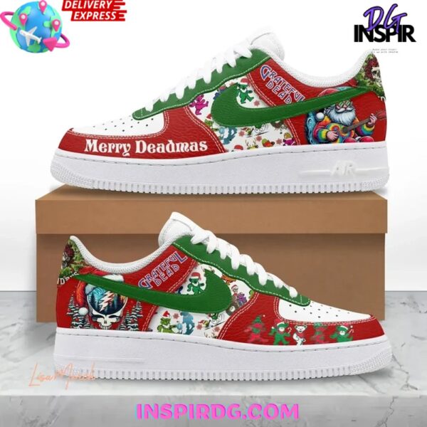 Tubopro Grateful Dead Air Low-Top Sneakers Shoes For Men And Women - Image 2