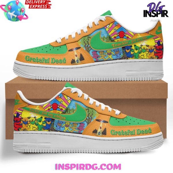 Tubopro Grateful Dead Air Low-Top Sneakers Shoes For Men And Women
