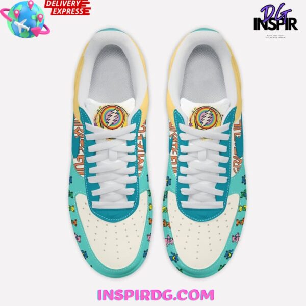 Tubopro Grateful Dead Air Low-Top Sneakers Shoes For Men And Women - Image 3