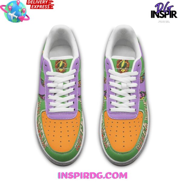 Tubopro Grateful Dead Air Low-Top Sneakers Shoes For Men And Women - Image 4