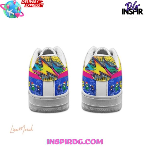 Tubopro Grateful Dead Air Low-Top Sneakers Shoes For Men And Women - Image 3