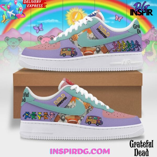 Tubopro Grateful Dead Air Low-Top Sneakers Shoes For Men And Women