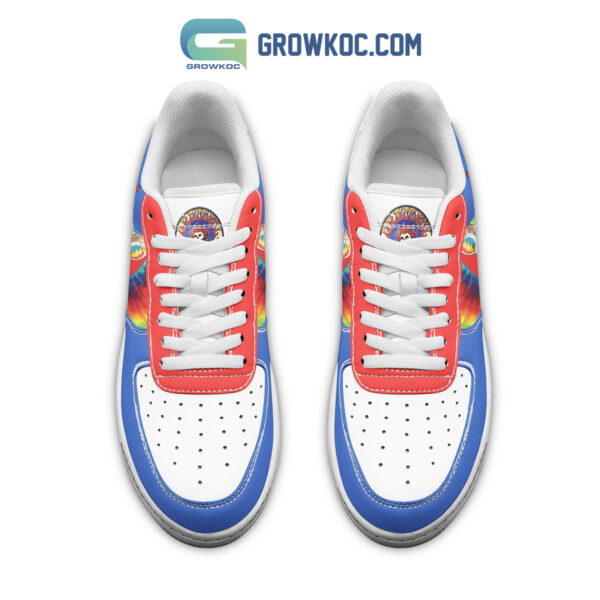 Tubopro Grateful Dead Air Low-Top Sneakers Shoes For Men And Women - Image 2