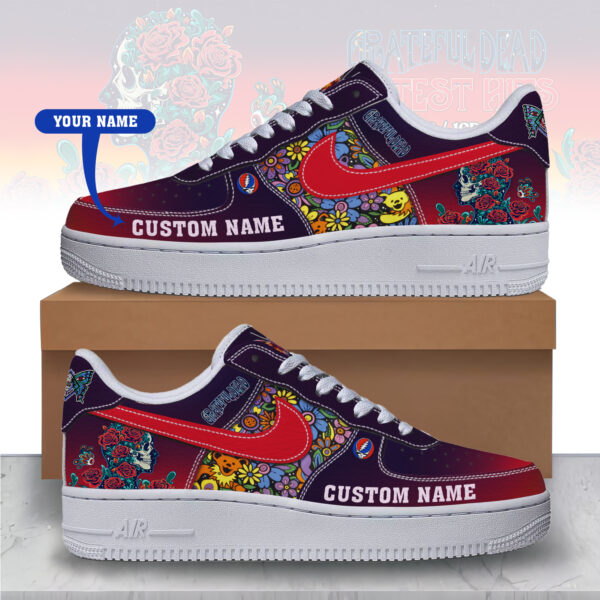 Tubopro Grateful Dead Air Low-Top Sneakers Shoes For Men And Women