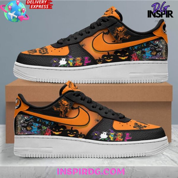 Tubopro Grateful Dead Air Low-Top Sneakers Shoes For Men And Women - Image 2