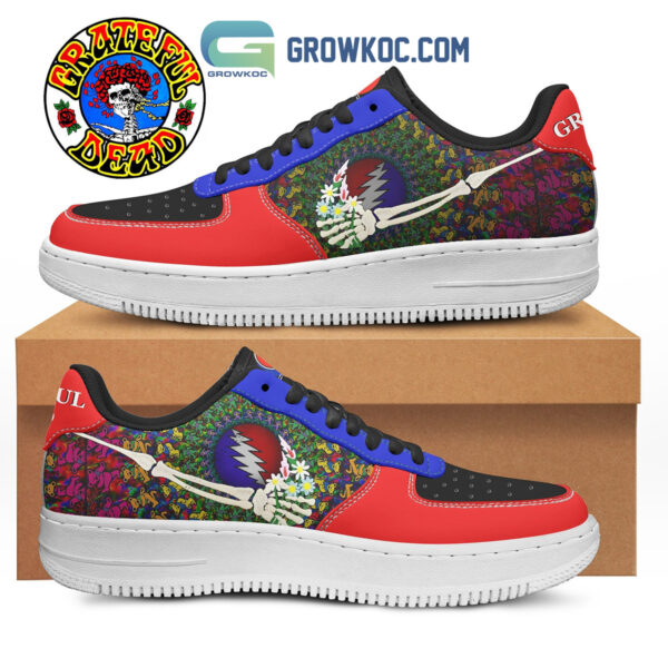Tubopro Grateful Dead Air Low-Top Sneakers Shoes For Men And Women