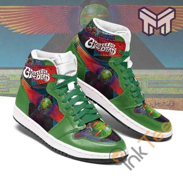 Tubopro Grateful Dead AJ1 High Sneakers Shoes For Men And Women