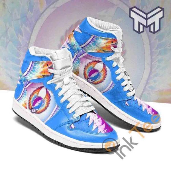 Tubopro Grateful Dead AJ1 High Sneakers Shoes For Men And Women