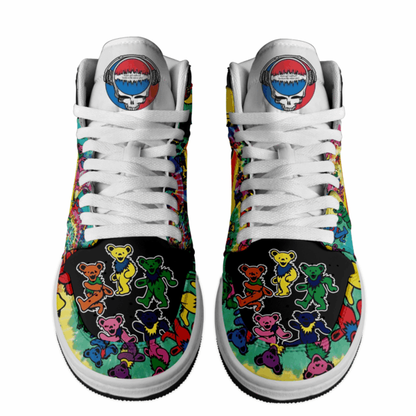Tubopro Grateful Dead AJ1 High Sneakers Shoes For Men And Women