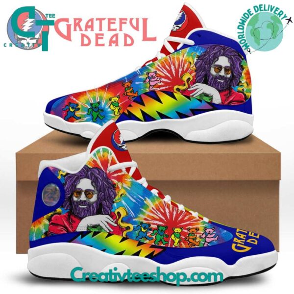 Tubopro Grateful Dead AJ13 Sneakers Shoes For Men And Women