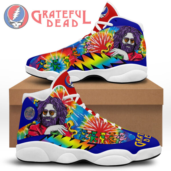 Tubopro Grateful Dead AJ13 Sneakers Shoes For Men And Women