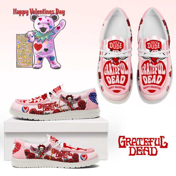 Tubopro Grateful Dead Personalized Hey Dude Shoes For Men And Women - Image 3