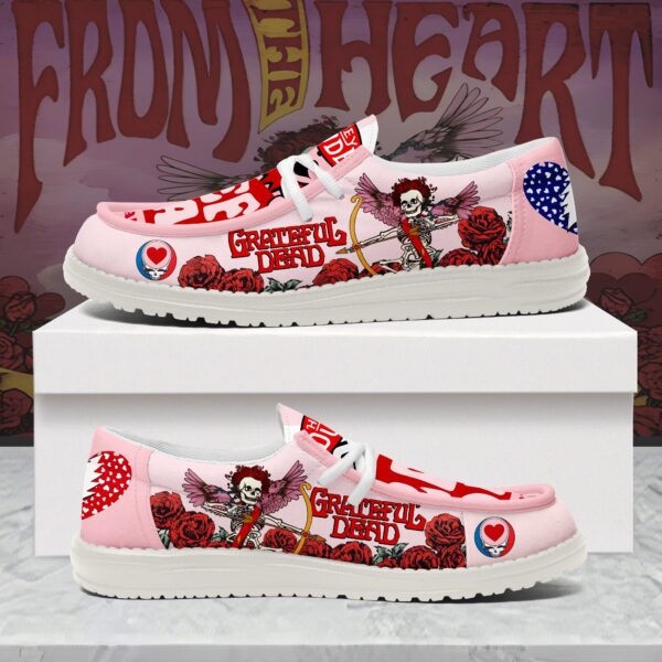 Tubopro Grateful Dead Personalized Hey Dude Shoes For Men And Women