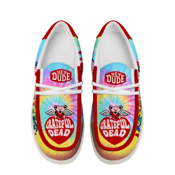 Tubopro Grateful Dead Personalized Hey Dude Shoes For Men And Women - Image 3