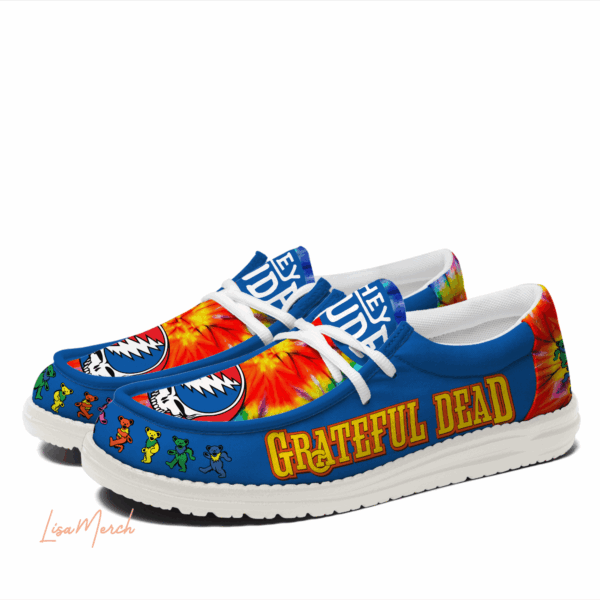 Tubopro Grateful Dead Hey Dude Shoes For Men And Women - Image 2