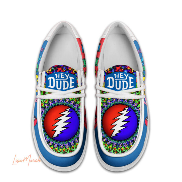 Tubopro Grateful Dead Hey Dude Shoes For Men And Women - Image 2
